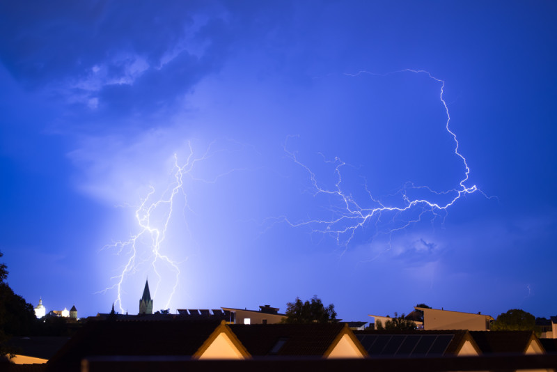 Sommer-Gewitter über Paderborn